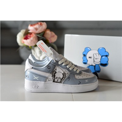 Молодежные Nike Air Force из натуральной кожи