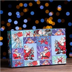 Подарочная коробка «Pop-art: Новогодний-2», 26×16×6 см