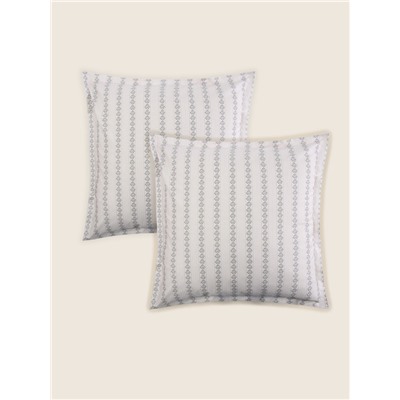 Набор наволочек SL Home Small flowers 70*70+3 см - 2 шт, сатин, 140 гр/м2, 100% хлопок