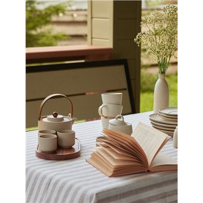 Скатерть SL HOME  "Strict line" 110х140см, лен 100%, 180 гр/м2