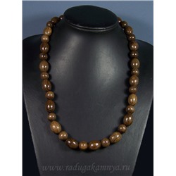 Бусы из дерева Маслинка, 60см