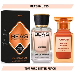 Beas U735 Tom Ford Bitter Peach edp 50 ml, Парфюм унисекс Beas U735 создан по мотивам аромата Tom Ford Bitter Peach