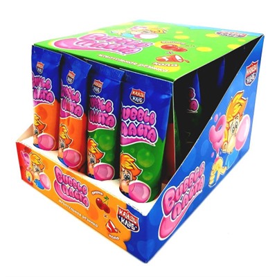 Жевательная резинка Бабл паста ассорти вкусов 20г/Candy Club (заказ по 4шт)