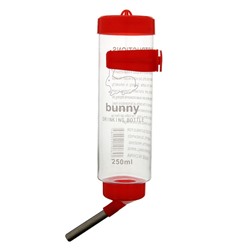 Поилка для грызунов 250 мл, 16.5×5 см, микс цветов