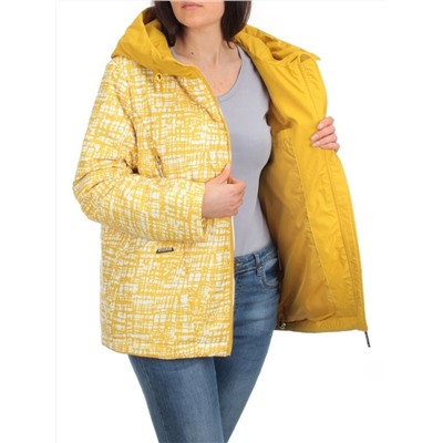 M8517 YELLOW Куртка демисезонная женская (100 гр. синтепон) Maria