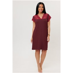 Женская ночная сорочка 2272/2 / Бордовый