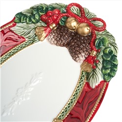 БЛЮДО LEFARD "ШИШКИ" ОВАЛЬНОЕ 34*20,5*4 СМ