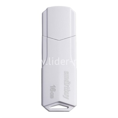 USB Flash 16GB SmartBuy CLUE белый 2.0