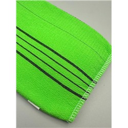 Bath Towel Мочалка-варежка для душа с пилинг-эффектом, уплотненная, зелёный