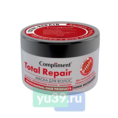 Маска Compliment Total Repair для волос, 500 мл.