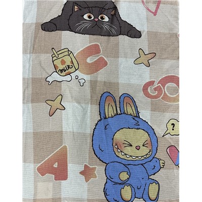 Полотенце вафельное набивное 50х60 №1558