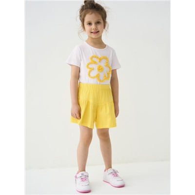 Комплект для девочки: футболка, шорты