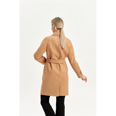 Пальто женское демисезонное 22970 (золото)