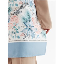 Фартук новогодний «Этель» Christmas flowers 60×70 см, 100% хл, саржа 190 г/м²