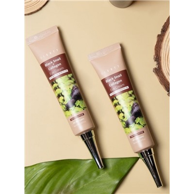 Jigott Крем для кожи вокруг глаз с коллагеном и экстрактом черной улитки / Black snail + Collagen Eye Cream, 40 мл