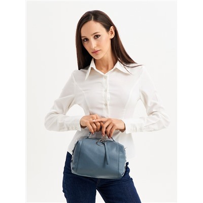 JS-1552-70 голубая сумка женская (кожа) Jane's Story