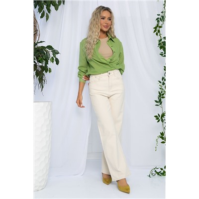 Рубашка Воздушное настроение (зеленая) Б13190-7М