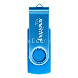 USB Flash 8GB SmartBuy Twist синий 2.0