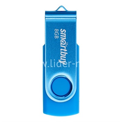 USB Flash 8GB SmartBuy Twist синий 2.0