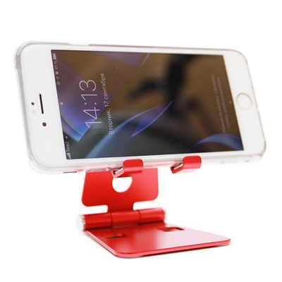 Подставка-держатель для телефона Phone Stand Portable красный