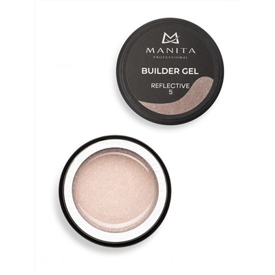 Manita Professional Гель моделирующий для ногтей светоотражающий / Builder Gel Reflective №05, 15 мл