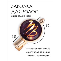 HZF-0322 Заколка Знаки Зодиака - Дева
