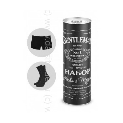 Комплект носки+трусы мужские 18С4100 27 Брестские Classic Conte [в банке] Дроп
