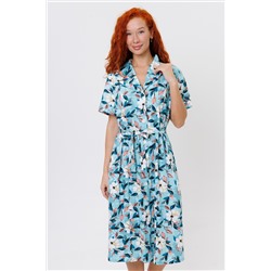 Женский халат 2128/2 / Голубой