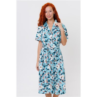 Женский халат 2128/2 / Голубой