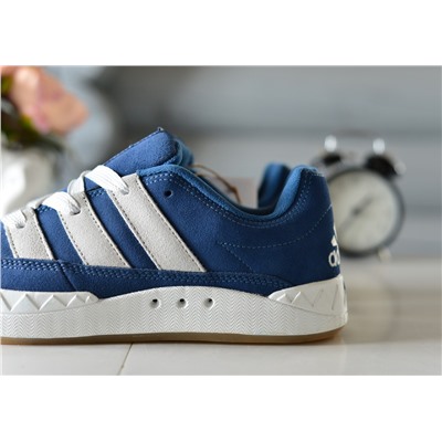 Adidas Adimatic Atmos Blue из натуральной замши