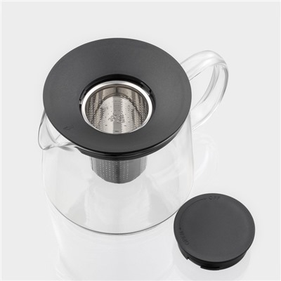 Заварочный чайник Magistro «Локи», 1 л, 17.5×13×12.5 см, металлическое сито, стекло