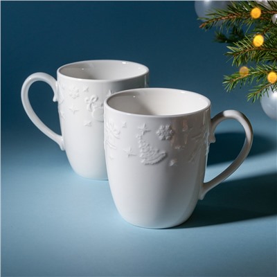 НАБОР КРУЖЕК LEFARD "NUTCRACKER" 2 ШТ. 350 МЛ (КОР=16НАБ.)