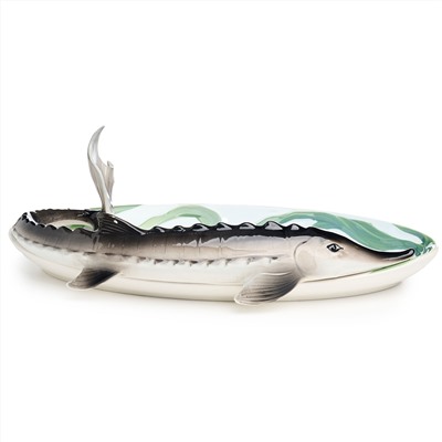 БЛЮДО ОВАЛЬНОЕ LEFARD "ОСЁТР" 26.5*14.5*8 СМ (КОР=12ШТ.)