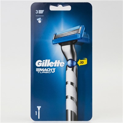 1 Станок "MACH 3" TURBO + 1 кассета