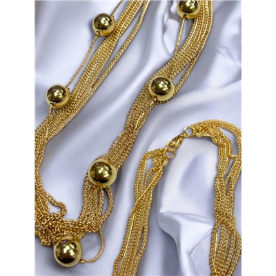 Цепь многослойная длинная Арт П8 модель 2