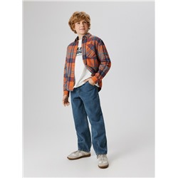 Брюки джинсовые (утепленные) детские для мальчиков Rinner