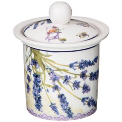 ЧАЙНИК СТЕКЛЯННЫЙ С СИТОМ LEFARD "ПРОВАНС ЛАВАНДА" 400 МЛ (КОР=36ШТ.)