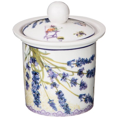 ЧАЙНИК СТЕКЛЯННЫЙ С СИТОМ LEFARD "ПРОВАНС ЛАВАНДА" 400 МЛ (КОР=36ШТ.)