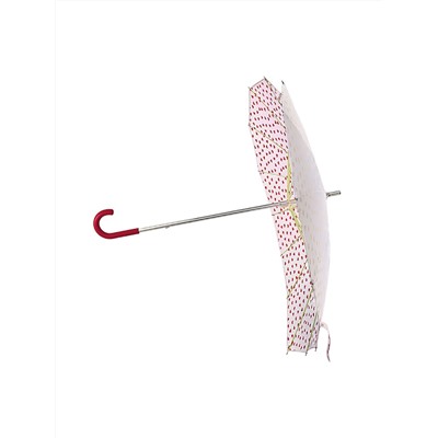L909-4383 RedHearts (Красные сердечки) Зонт женский трость Fulton