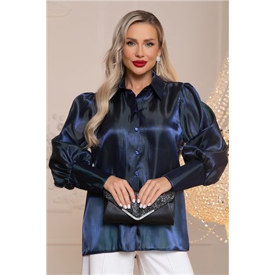 Блуза Вернисаж (сапфир) Б14317-34М