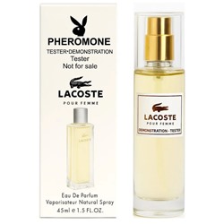 Tester с феромонами Lacoste pour Femme for woman 45 мл