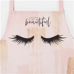 Фартук Этель Hello beautiful 70х60 см, 100% хлопок, саржа 190 г/м2