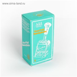 Нумератор 6 разрядный, металлический, автоматический
