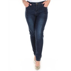 6629 DK. BLUE Джинсы зауженные женские ZAL