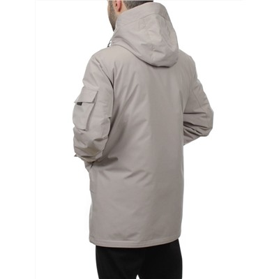 8896 BEIGE Куртка мужская зимняя облегченная (130 гр. холлофайбер)