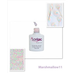 Гель лак Lorilac серия Marshmallow № 11 10 ml