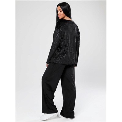 Костюм Чарлот жаккард чёрный ИвК