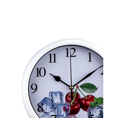 Часы настенные "Эстер", плавный ход, d-20 см, циферблат 17 см