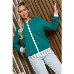 Бомбер Дана (зеленый) Б10445