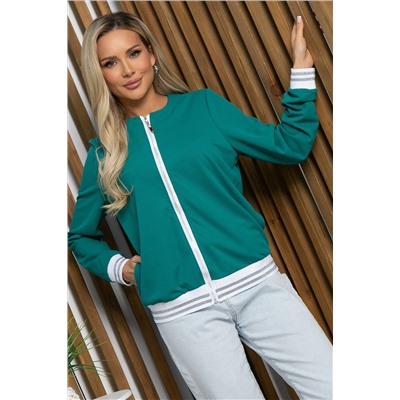 Бомбер Дана (зеленый) Б10445